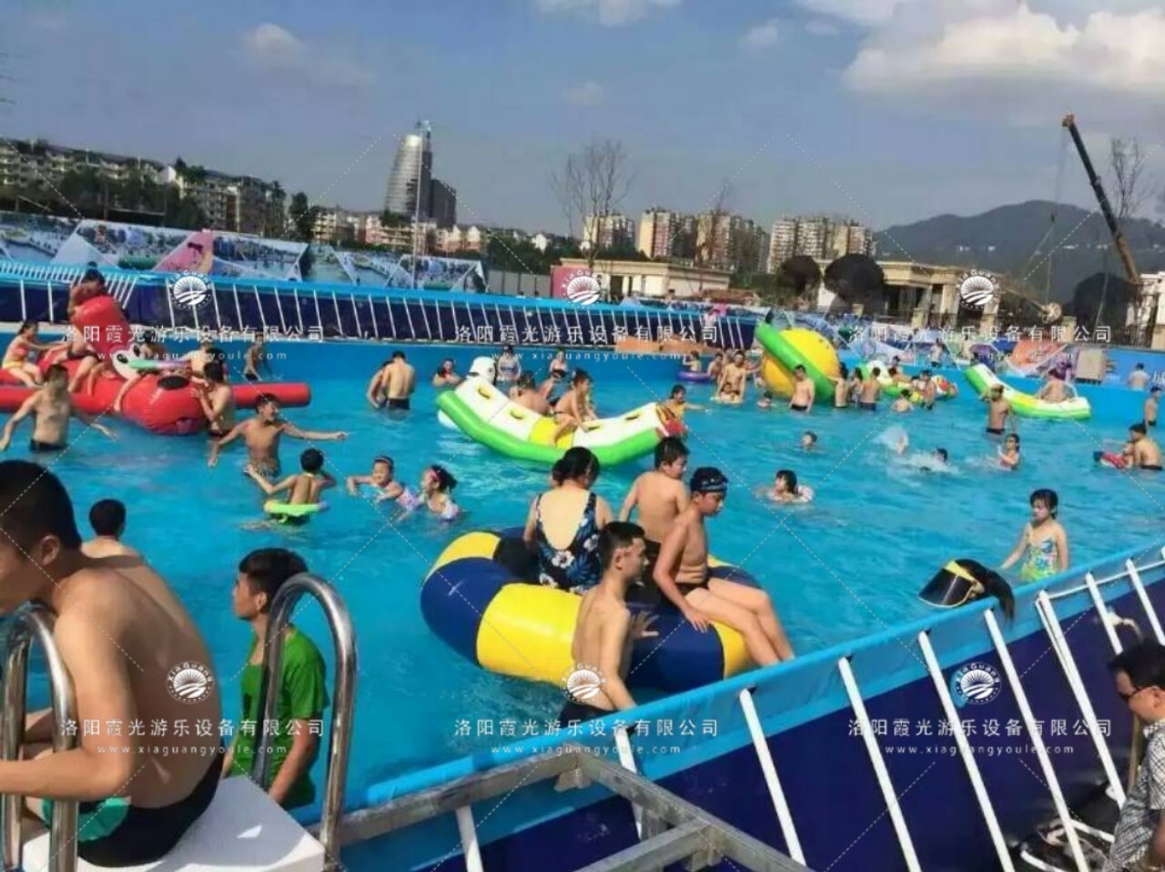 芗城支架泳池